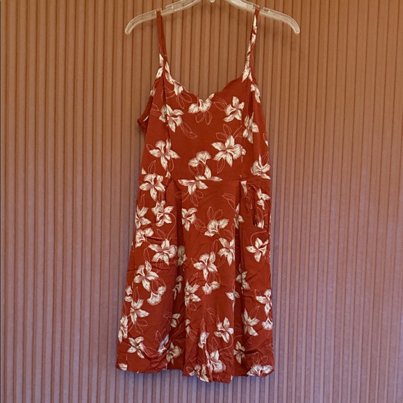 41 Hawthorn Dresses & Skirts - Floral Rust Colored SunDress